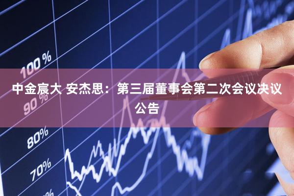 中金宸大 安杰思：第三届董事会第二次会议决议公告